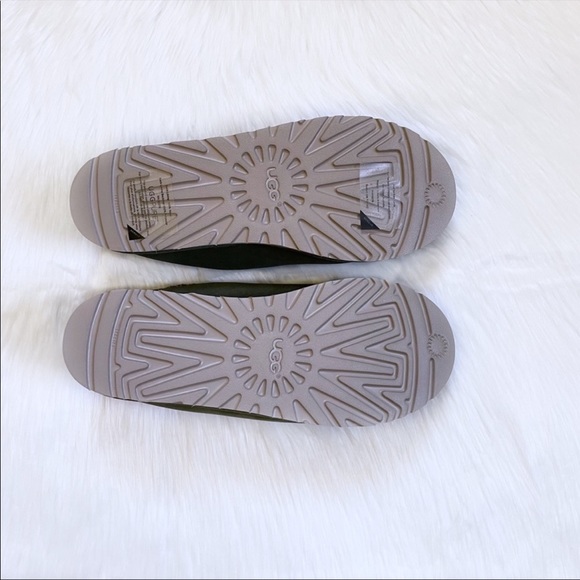 UGG Men’s Tasman Slippers In Moss Green - Picture 5 of 6